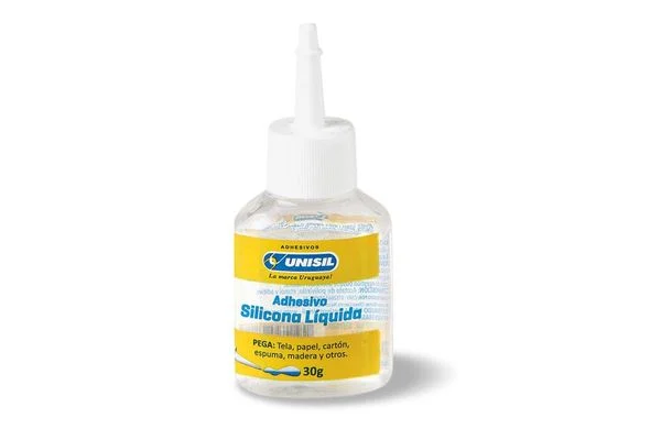 Silicona Líquida Transparente 30 Ml Unisil Ideal Artesanías