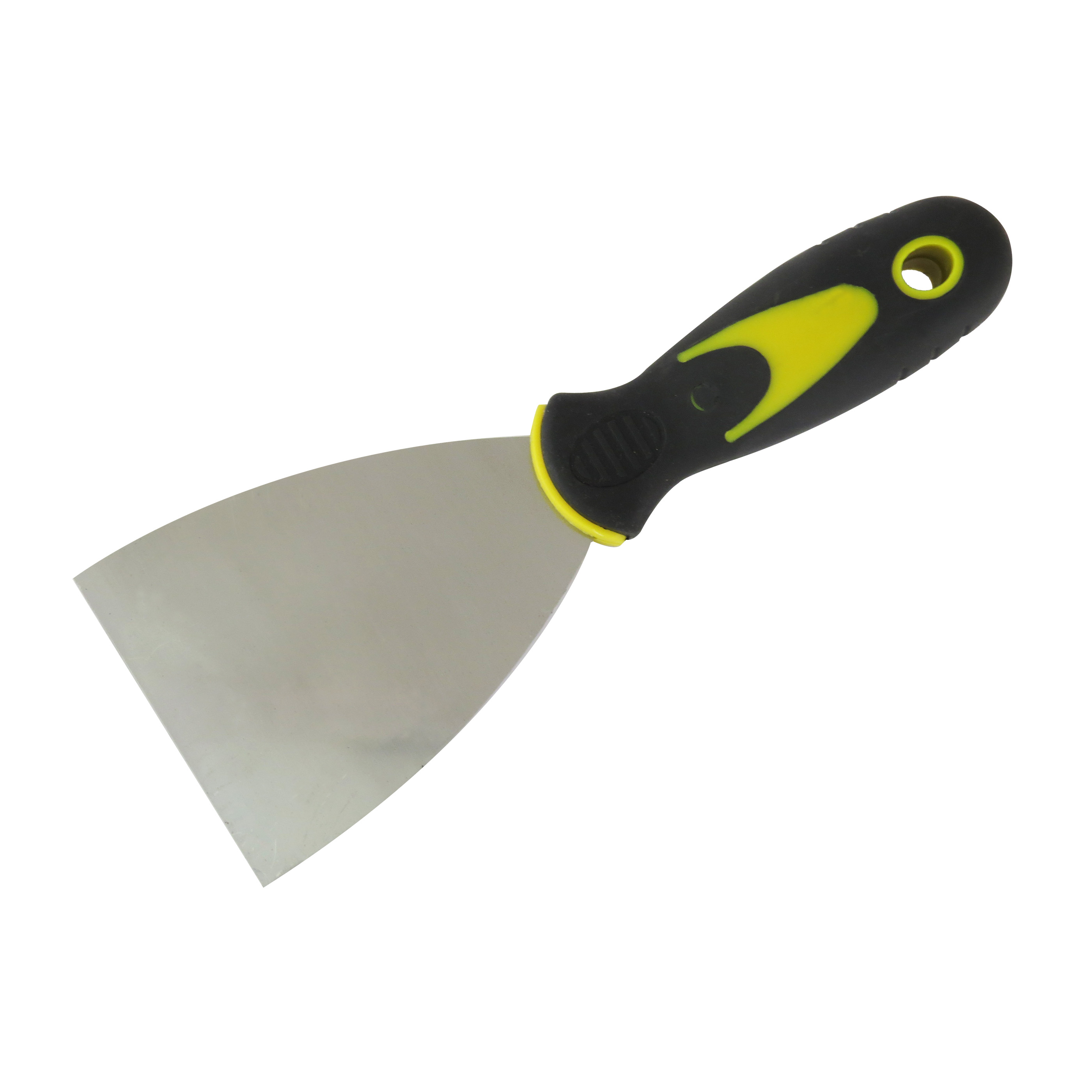 Espátula De Acero Mango De Plástico y Goma 2"