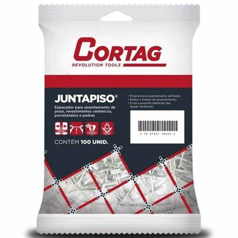 Separador Juntas De Piso Espaciador Cortag 100pz 1.00 mm-1.5 mm-2 mm