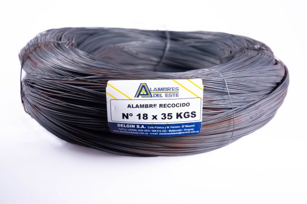 Alambre Recocido N°18 Para Atar Hierro